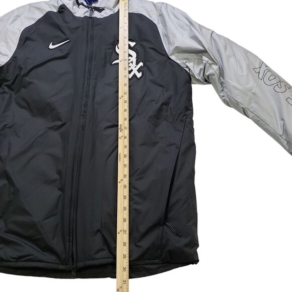 Nike Dugout (MLB Chicago White Sox) Men's Full-Zip Jacket NKAU191NRX-N1A Size M - Picture 14 of 16